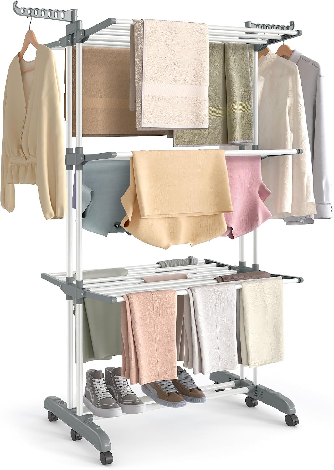 Detalle de SONGMICS LLR703WZ02 stendino pieghevole 4 livelli