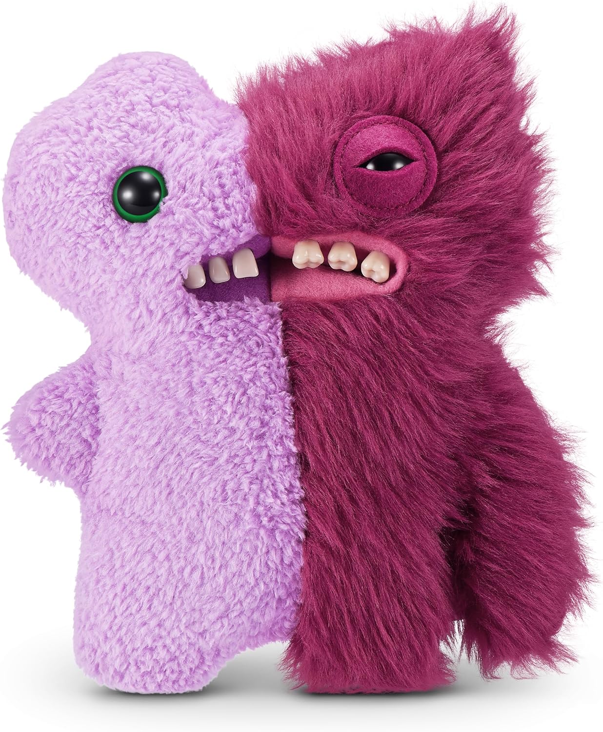 Detalle 2 de Fuggler Misfit Monsters 23 cm Serie 1 ZURU – pluszak fioletowo-czerwony