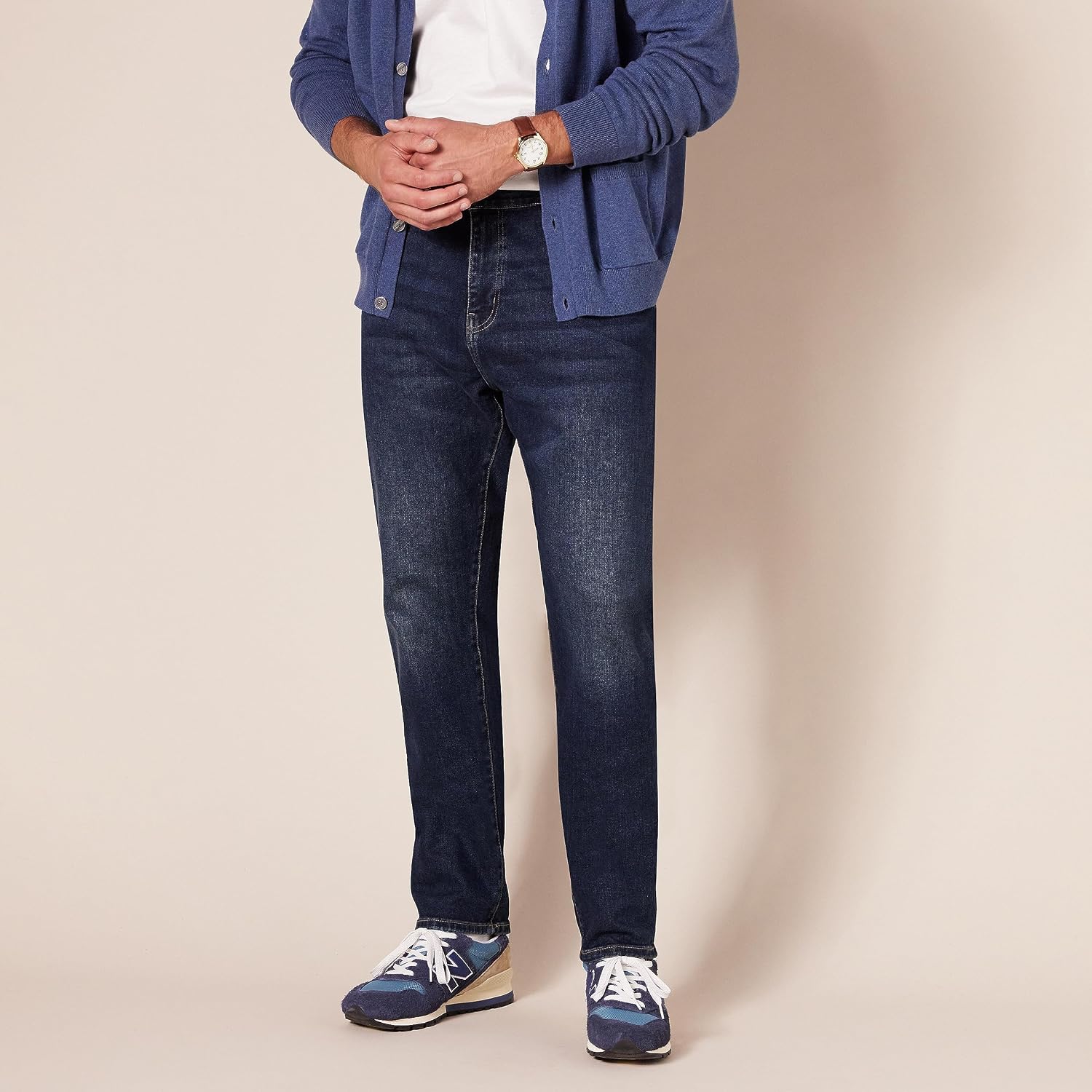 Detalle 1 de Amazon Essentials Men’s Athletic-Fit Stretch Jeans (Discontinued Colours)