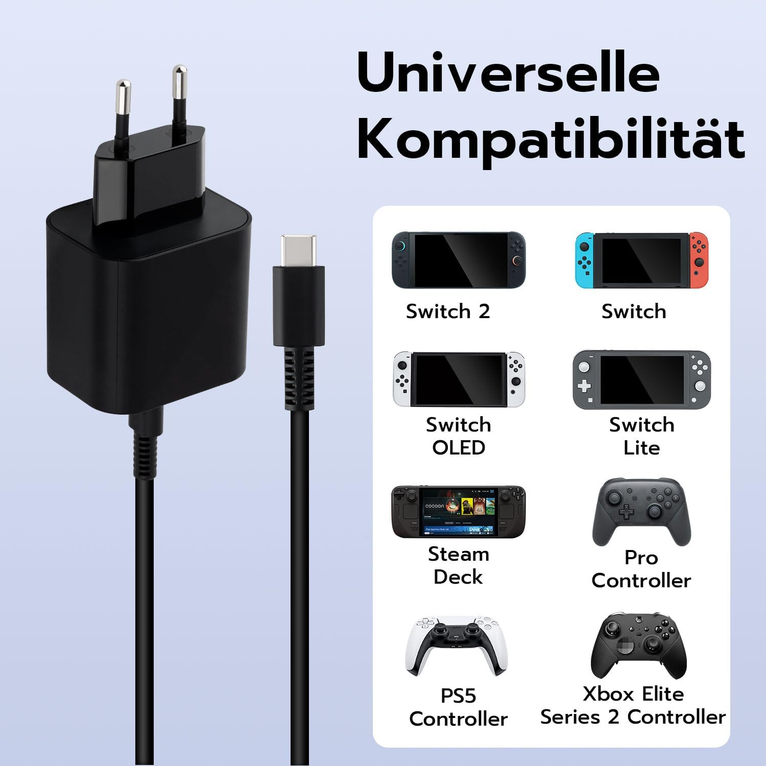 Thumbnail 1 de Mcbazel 60W Netzteil für Switch 🔌