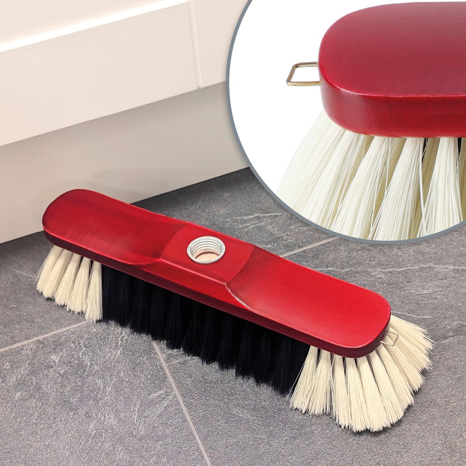 Thumbnail 2 de COM-FOUR Escoba de salón 30 cm