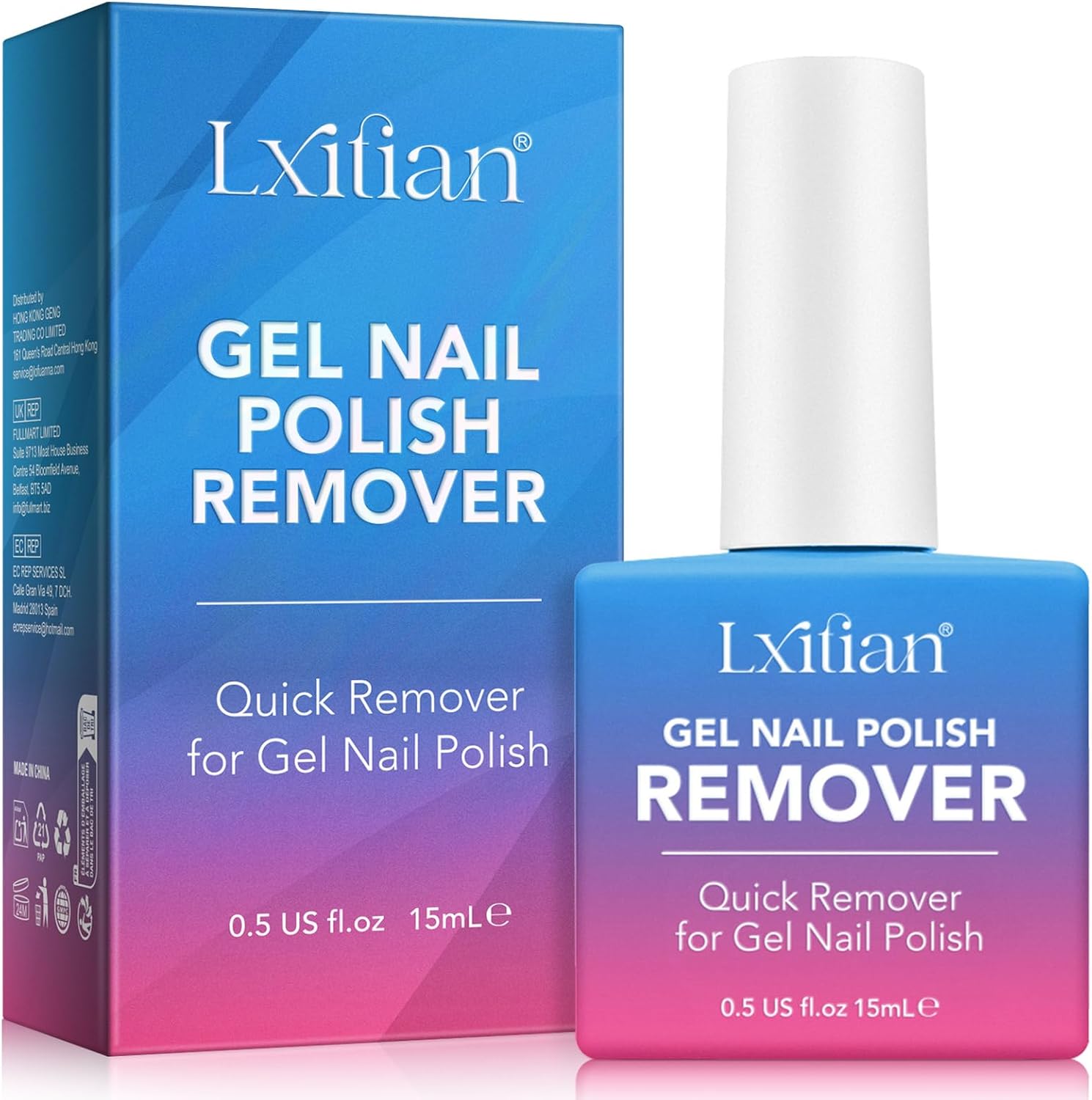 Remover Semipermanente Unghie Gel Remover
