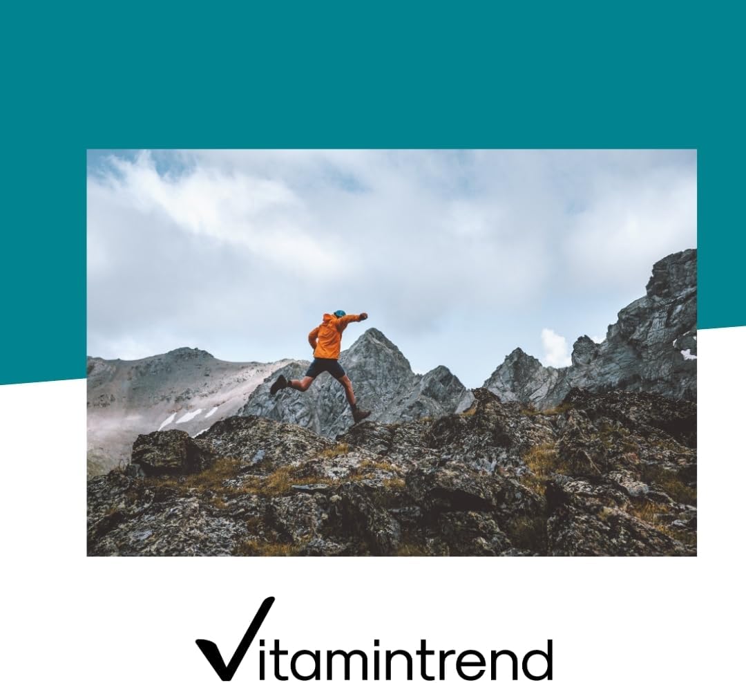 Detalle de Vitamintrend Teufelskralle Hochdosiert 1530 mg Extrakt – 180 Kapseln, vegan, ohne Zusätze, in Deutschland hergestellt