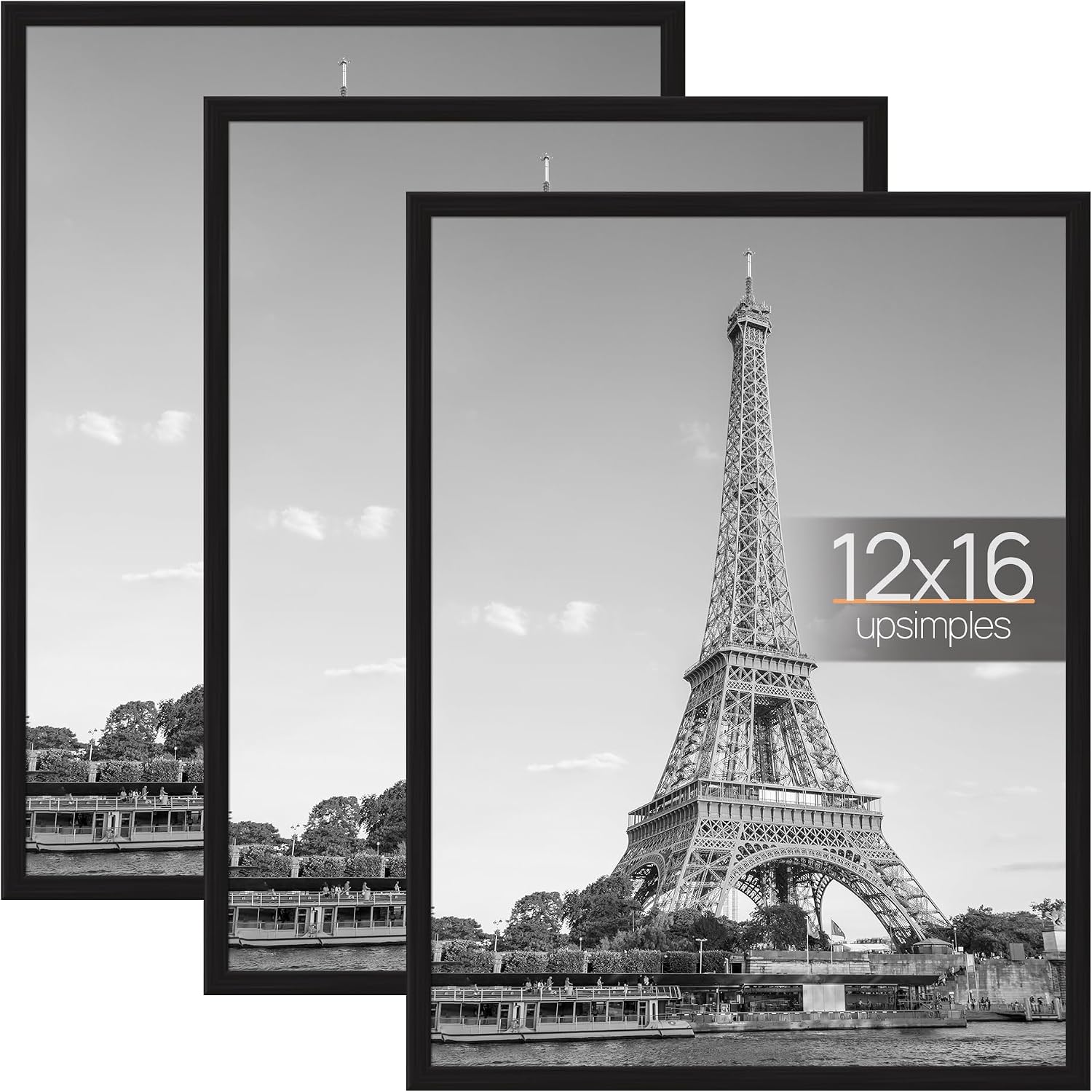 Detalle de upsimples 12x16 Picture Frame 3-Pack 🖼