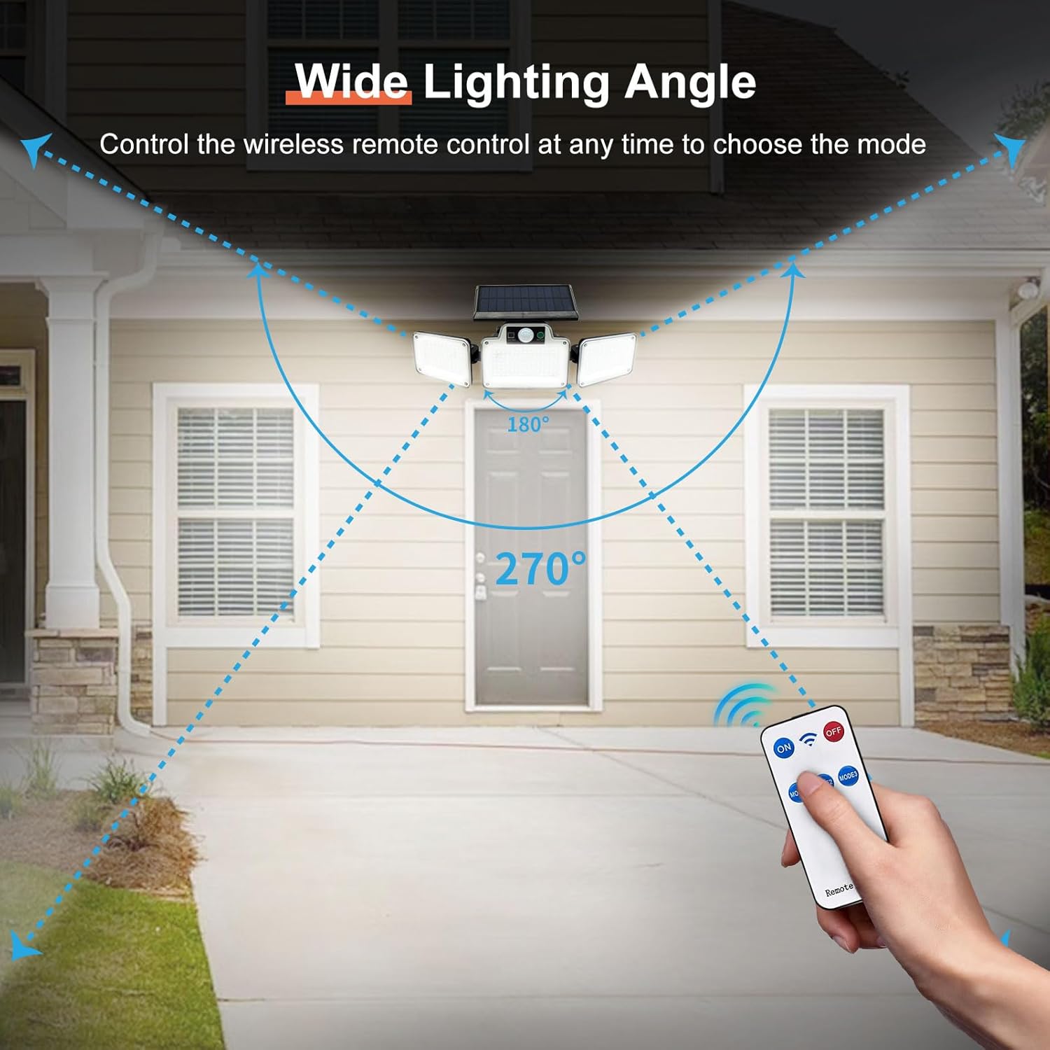 Thumbnail 1 de JumJam 280 LED Solar Flood Lights