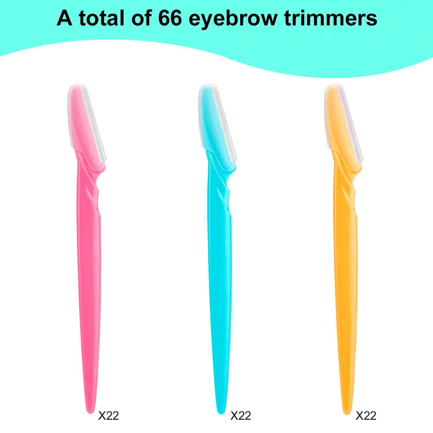 Thumbnail 6 de 66 Eyebrow Razor and Face Razor (Women & Men) with Protective Cover and Case