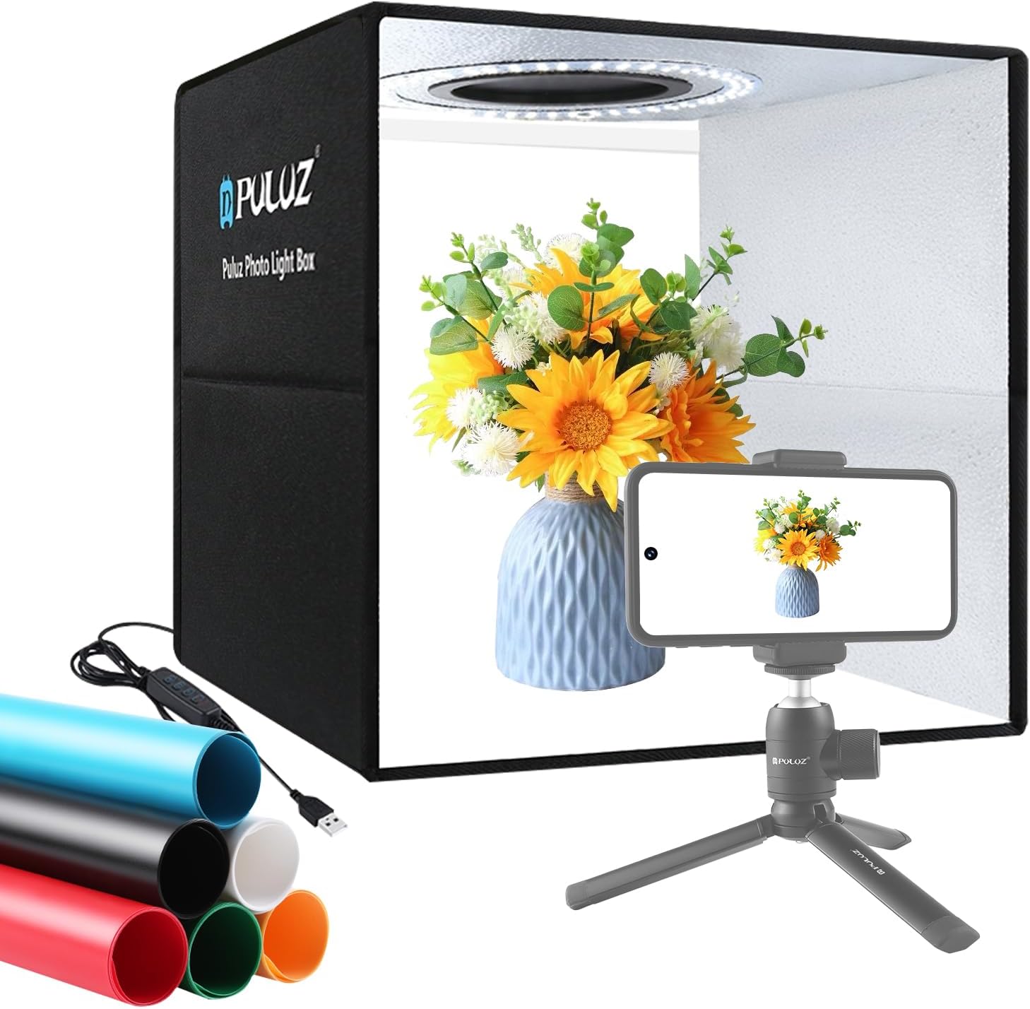 Detalle de PULUZ Photo Studio Light Box 30cm