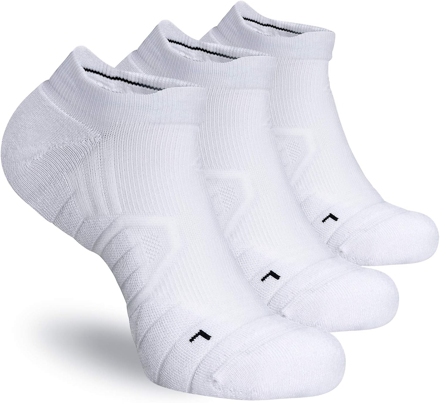 Detalle de Hylaea Athletic Running Socks Cushion Padded Moisture Wicking Low Cut