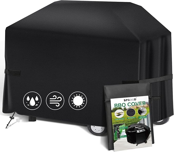 SPGOOD Funda Barbacoa Impermeable 420D, Resistente y Universal 🍖