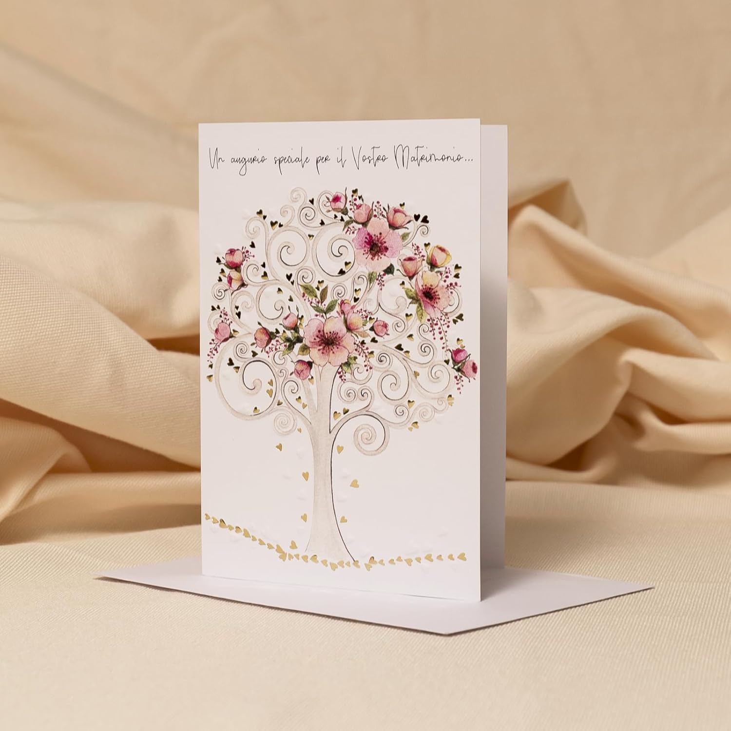 Thumbnail 1 de ARKRAFT biglietto auguri matrimonio con semi piantabili, formato 17 x 12 cm