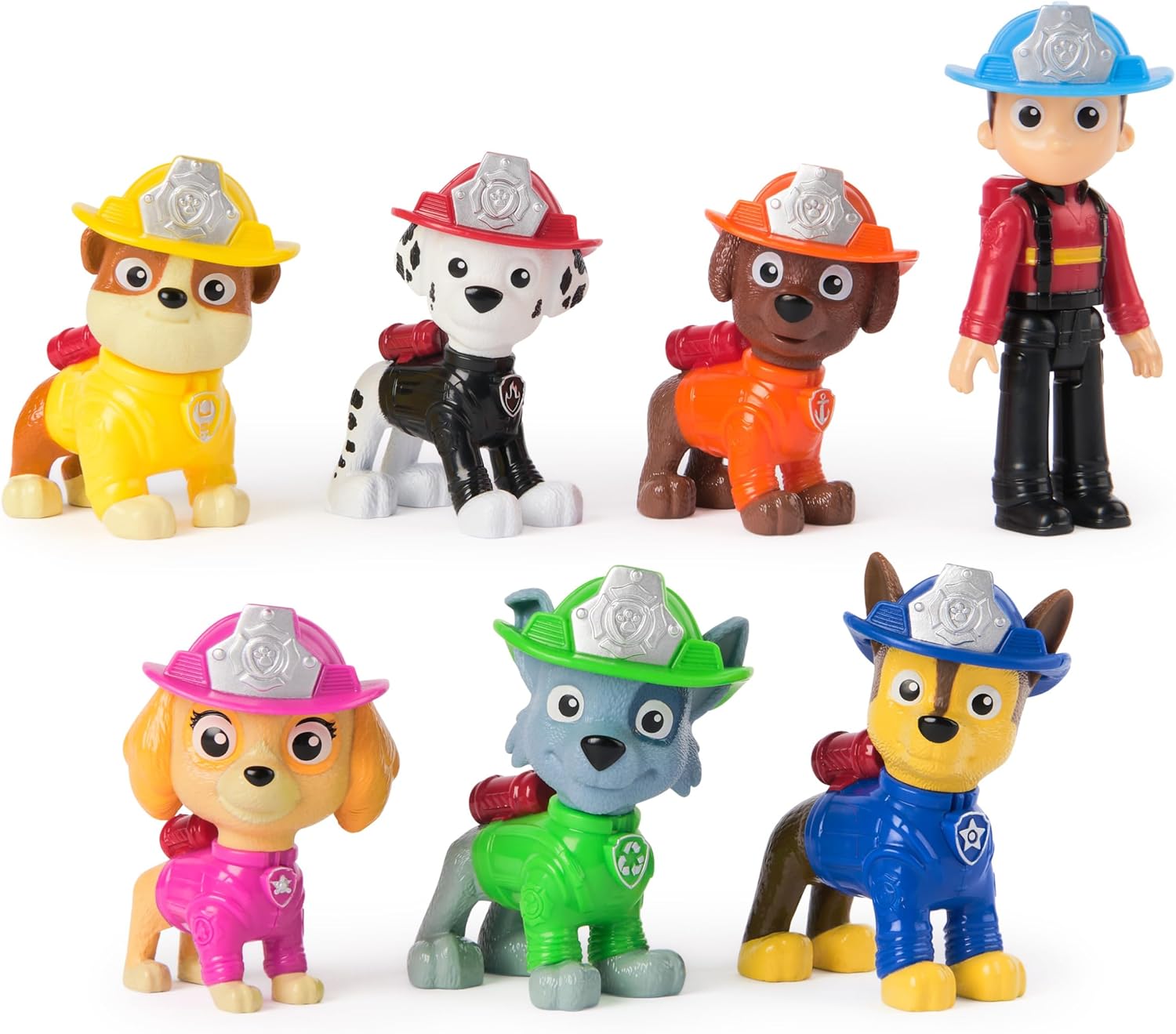 Thumbnail 1 de PAW PATROL Fire Rescue Hundefiguren Geschenkset 7 Figuren
