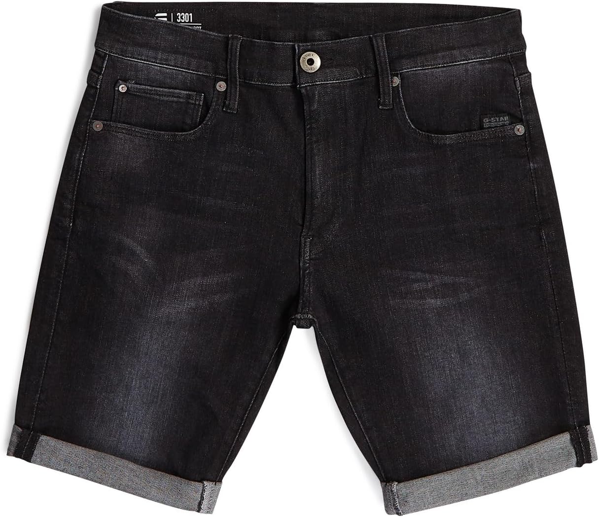 Thumbnail 4 de Hommes 3301 Slim Denim Shorts