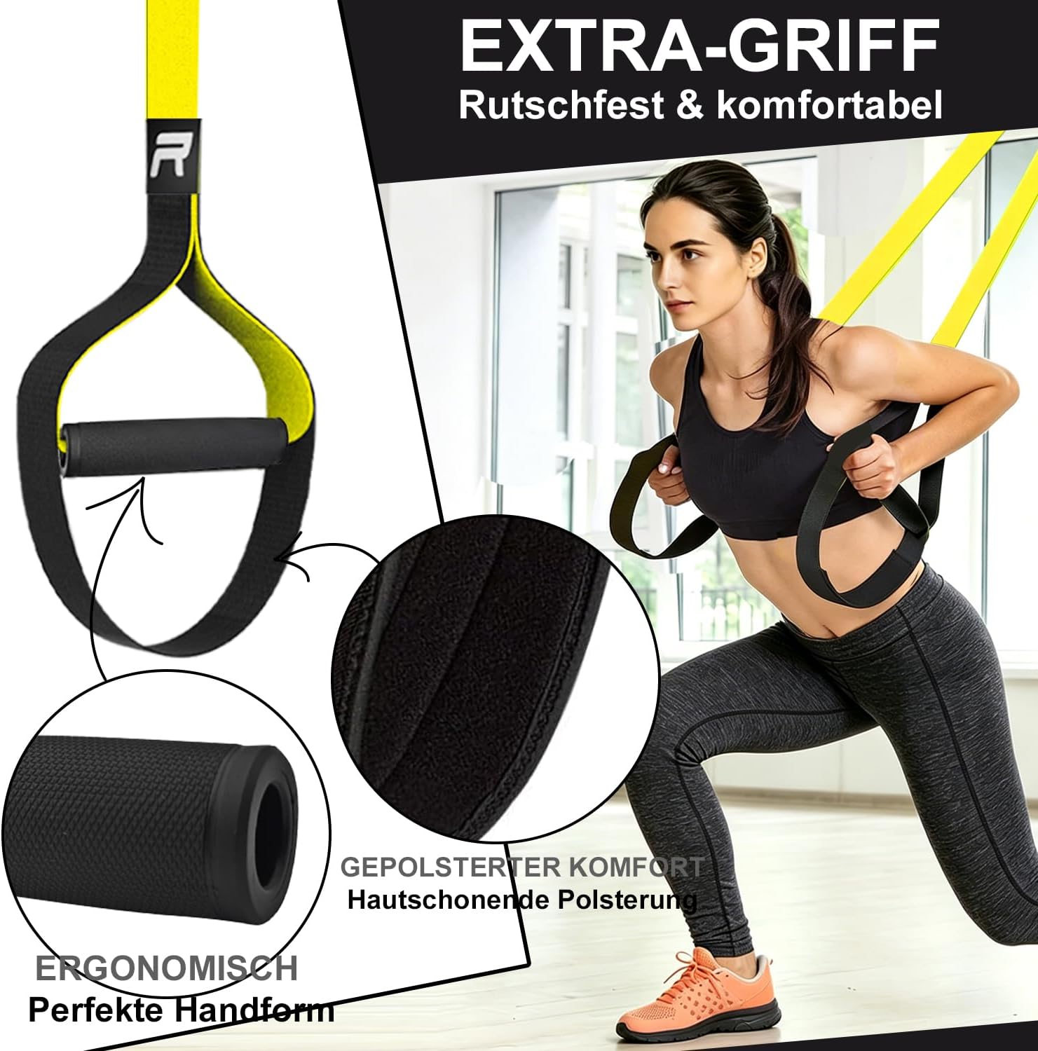 Thumbnail 1 de RHINOSPORT Schlingentrainer Sling Trainer Set