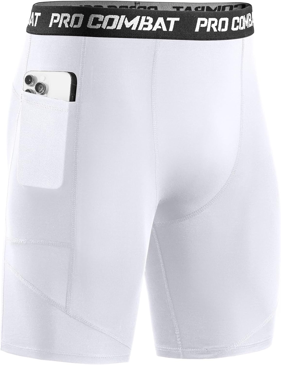 Detalle de Niksa Compression Shorts Men – 1 Pack or 3 Packs for Gym, Running and All Day Comfort