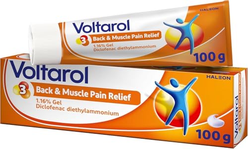 Detalle de Voltarol Back & Muscle Pain Relief 1.16% Gel – Diclofenac for Muscles & Joints (100 g)