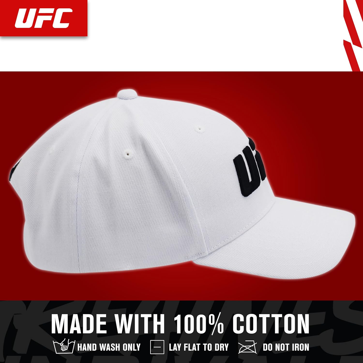Thumbnail 5 de Concept One UFC Baseball Cap with Curved Brim