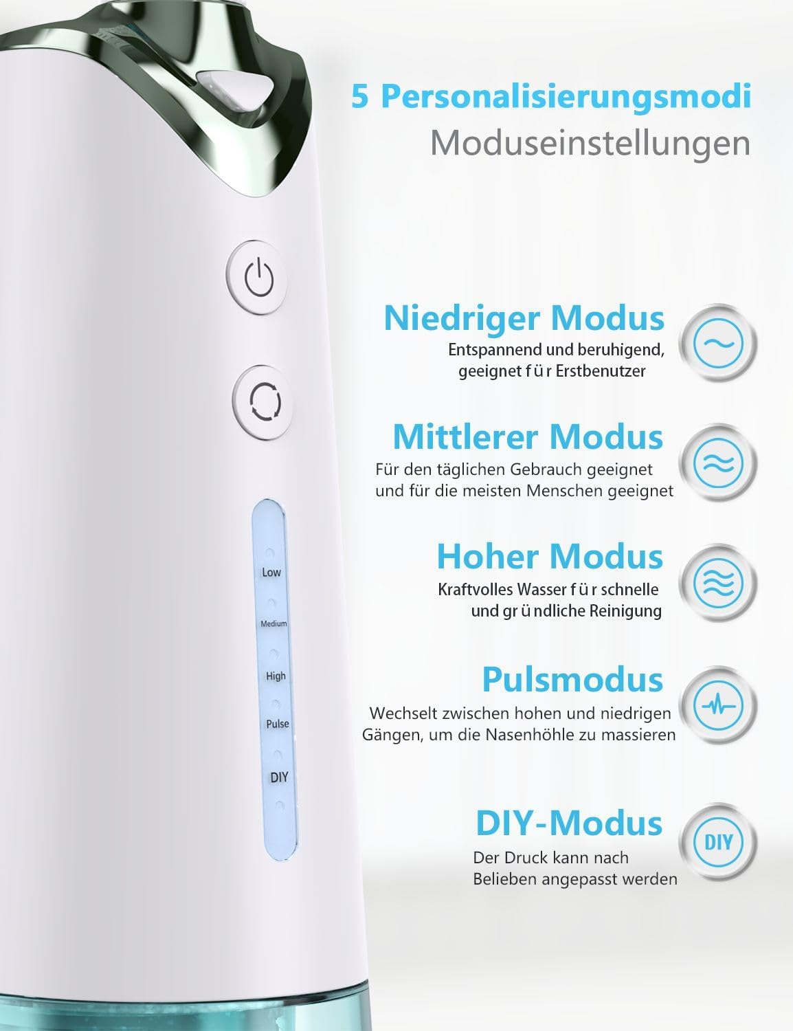 Detalle 2 de Maoever Nasales Bewässerungssystem 21 Tage 💧