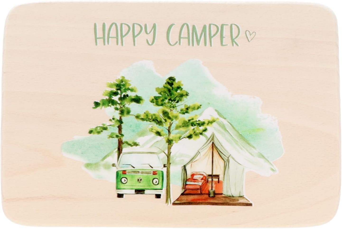 Thumbnail 6 de Spruchreif Frühstücksbrettchen aus Holz mit UV-Druck – ideal für Wanderfreunde