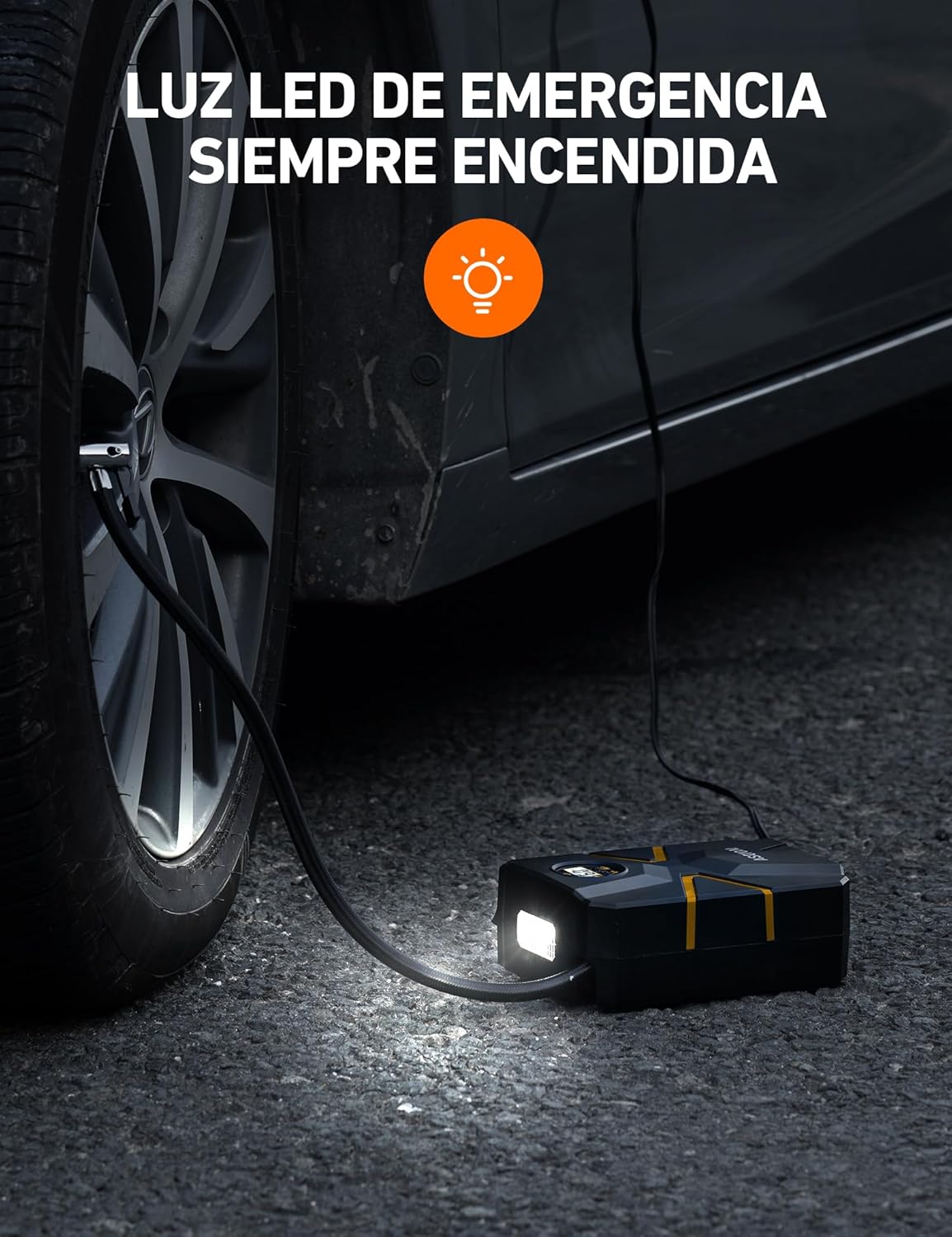 Thumbnail 5 de AstroAI Inflador Ruedas Coche Digital 150 PSI