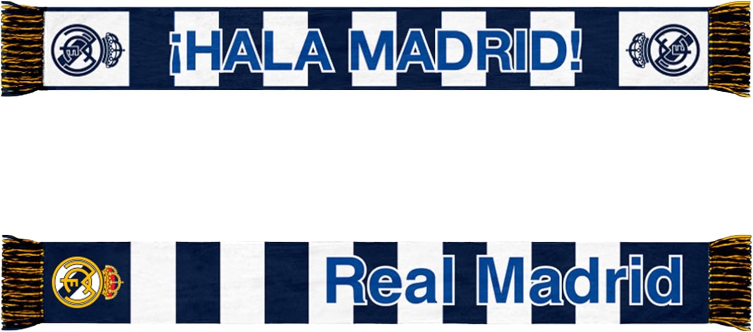 Thumbnail 1 de Real Madrid CF Reversible Soccer Scarf by Icon Sports — Unisex Adult Fan Scarf