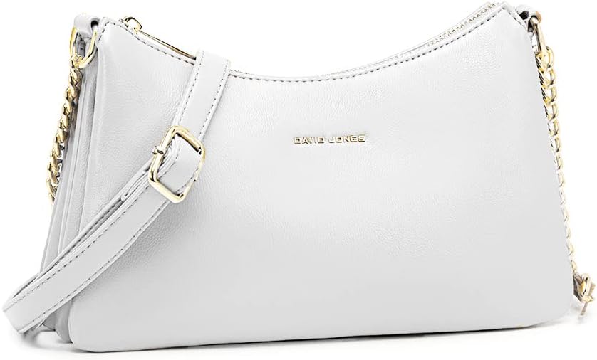 Detalle 2 de David Jones - Bolso Bandolera Pequeño con Compartimentos