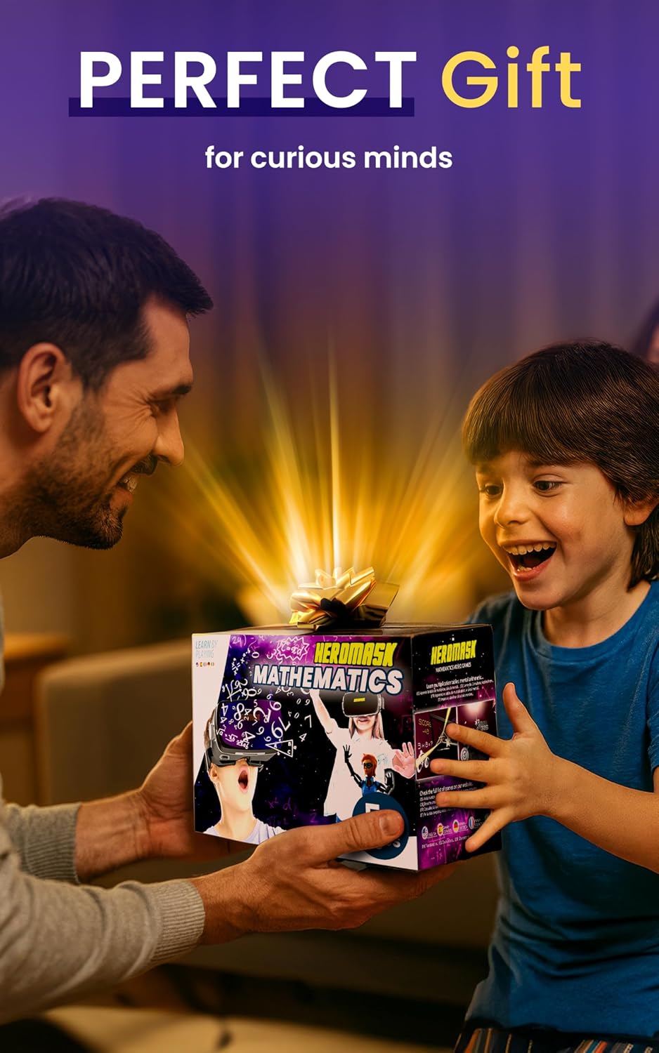 Thumbnail 6 de Heromask VR Headset + Maths Games (Ages 5–12) — educational virtual reality maths gift