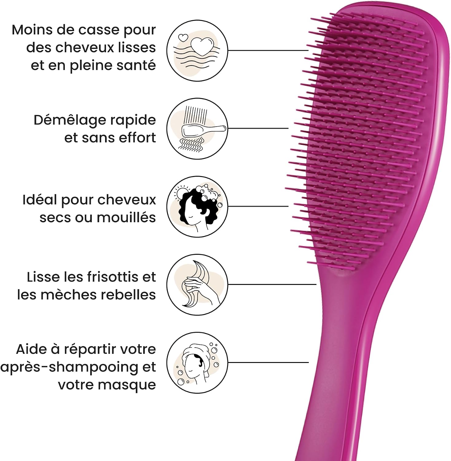 Thumbnail 4 de Tangle Teezer Ultimate Detangler 325 picots 🎀