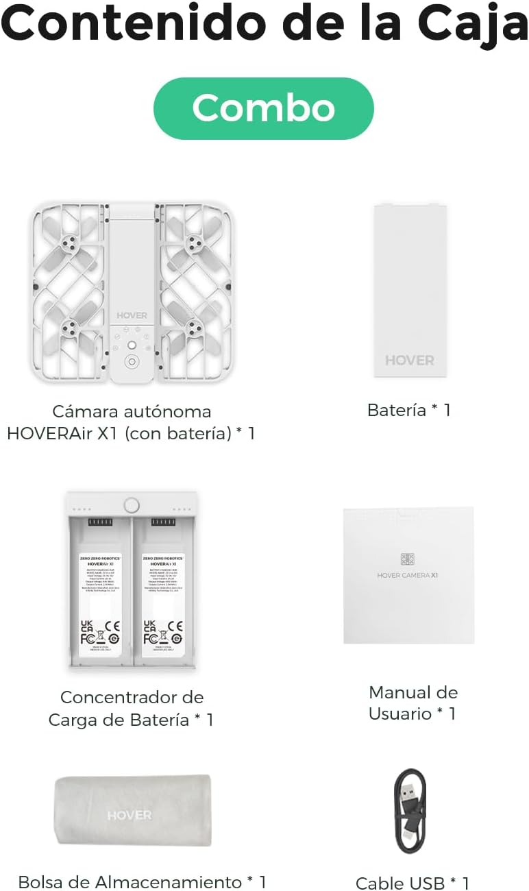 Thumbnail 7 de HOVERAir X1: Dron de Bolsillo con Cámara y Modo Sígueme 🚁