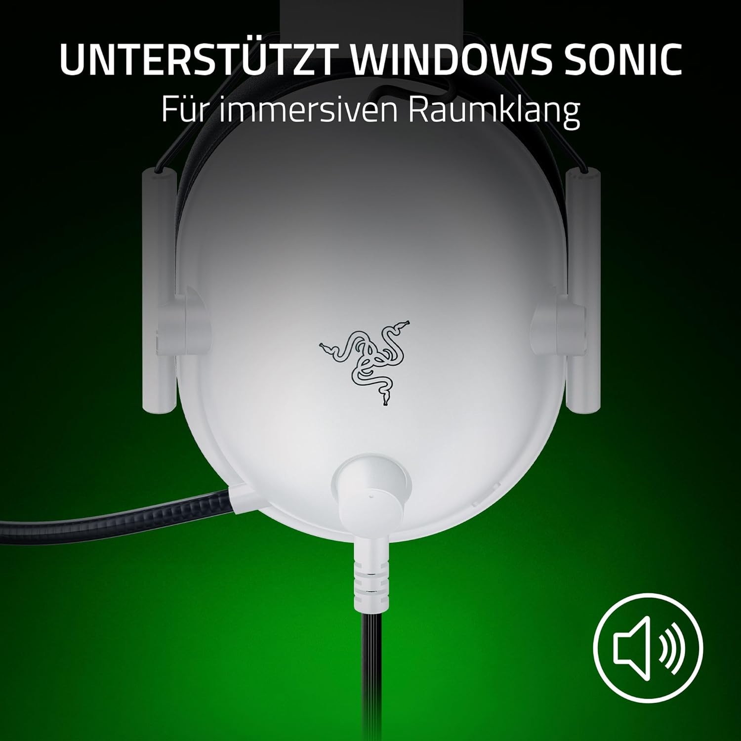 Detalle de Razer BlackShark V2 X (Xbox) – kabelgebundenes Esports-Headset für Xbox Series X|S