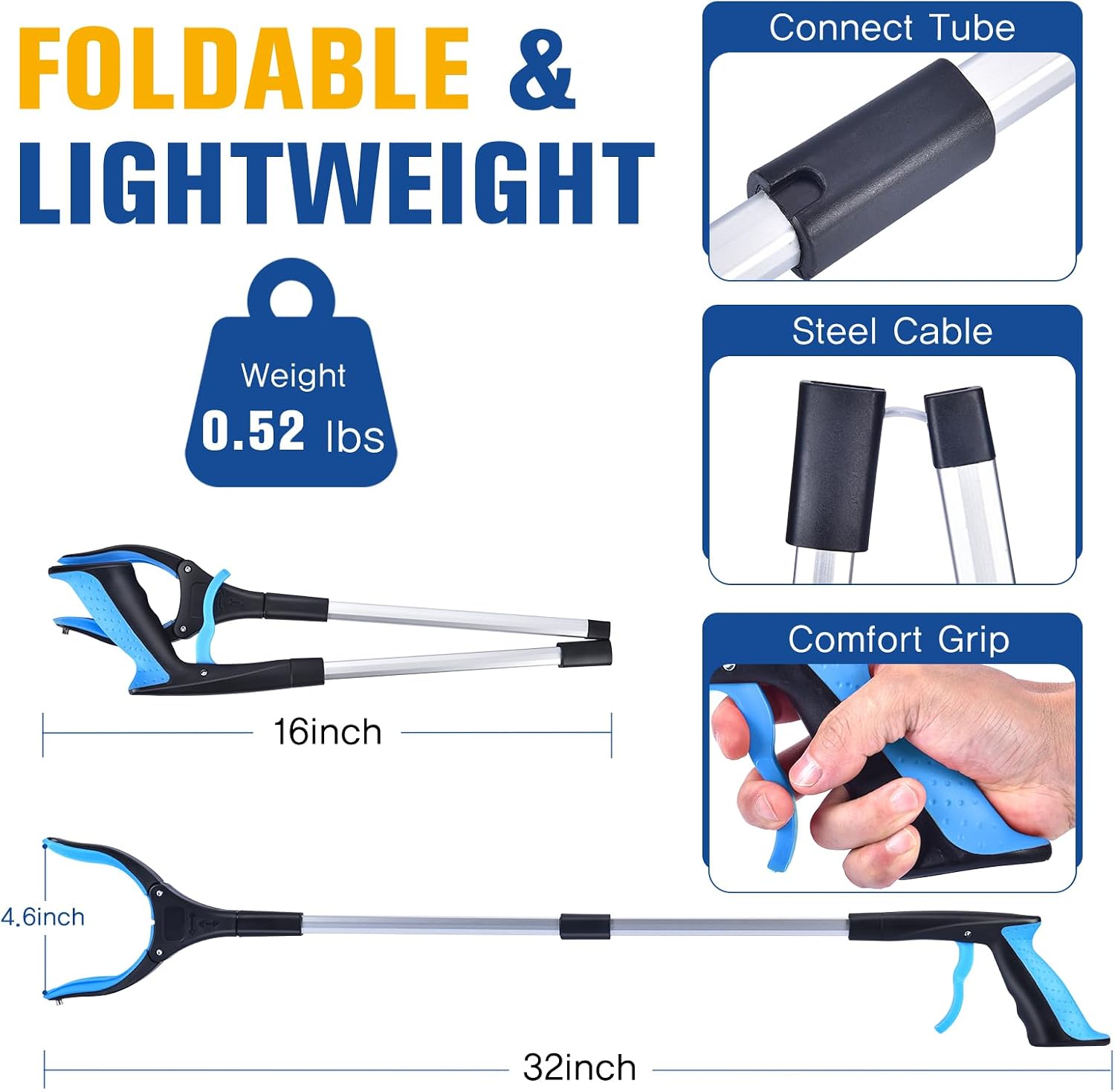 Detalle de Reacher Grabber Tool, 32-inch