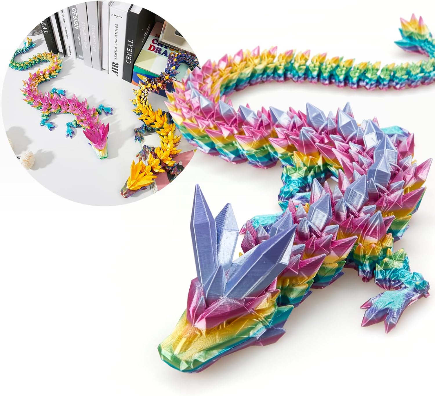 Detalle de Dak Haan 3D Printed Dragon 24-inch