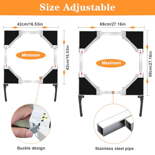 Thumbnail 2 de NIUXX base lavadora 400 kg 42–69 cm