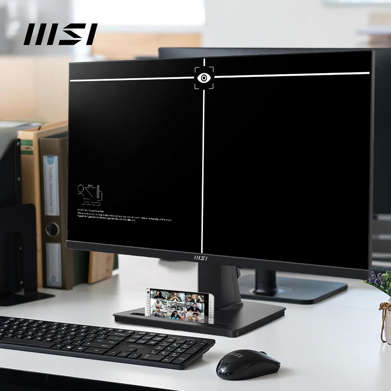 Detalle 2 de MSI PRO MP251 24.5in Full HD office monitor