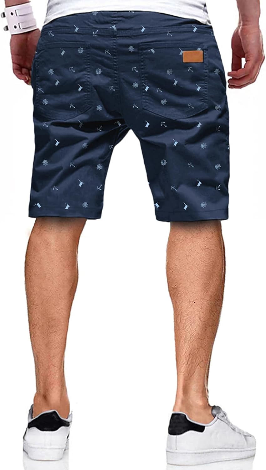 Thumbnail 1 de JMIERR Mens Casual Shorts 94% Cotton