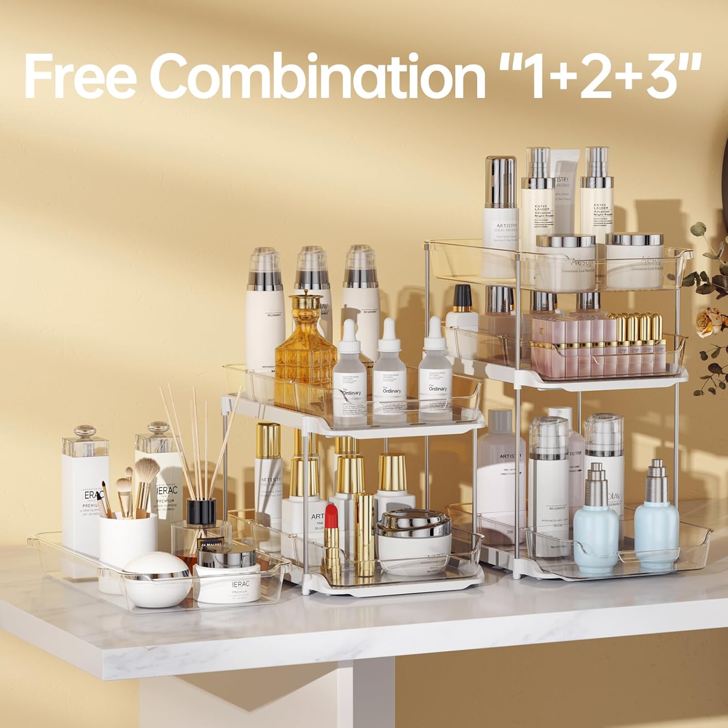 Thumbnail 4 de Delamu 3-Tier Under Sink Organizer 21x33.5x38 cm