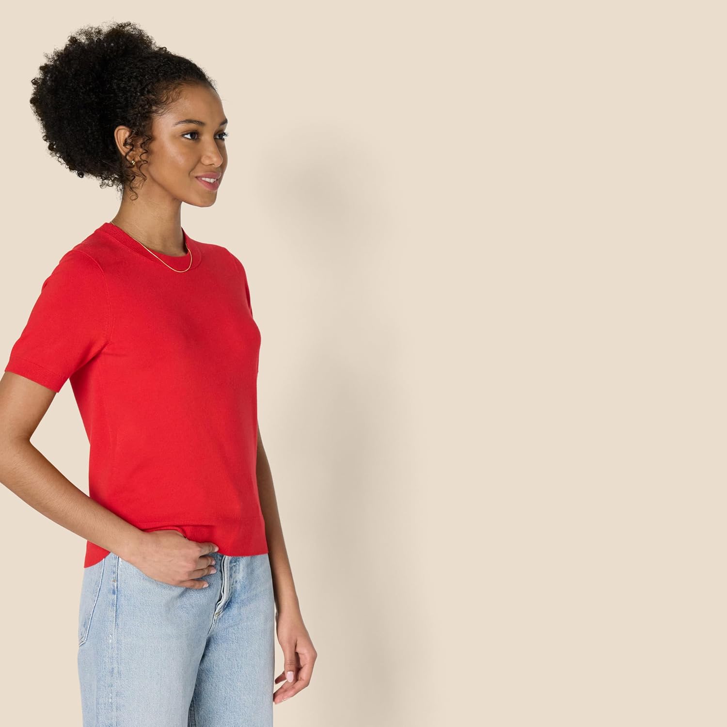 Thumbnail 2 de Amazon Essentials Women’s Regular-Fit Short-Sleeve Pullover Jumper