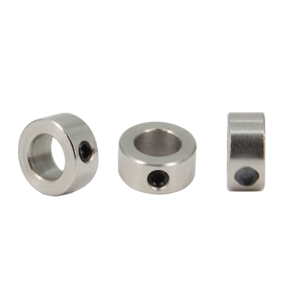 Thumbnail 6 de Zeberoxyz 10PCS/Pack 10mm Shaft Lock Collar (T10) – Stainless Steel