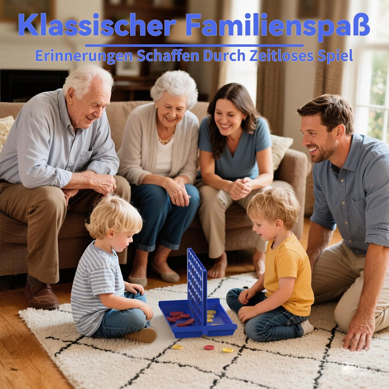 Detalle de Pup Go 4 in einer Reihe Groß Format Spiel 🧩