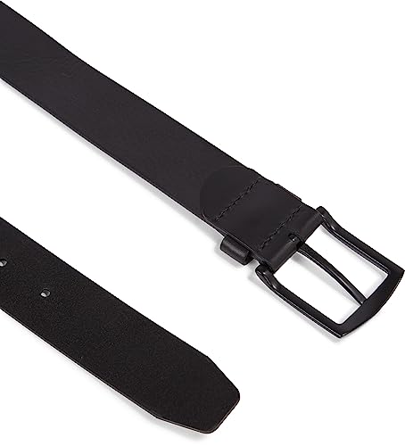 Thumbnail 1 de Tommy Hilfiger Uomo Cintura Denton Matte 3.5 cm in Pelle Nero, 110 cm