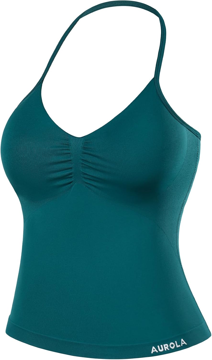 Detalle de AUROLA Influence Longline Halter Tank Top