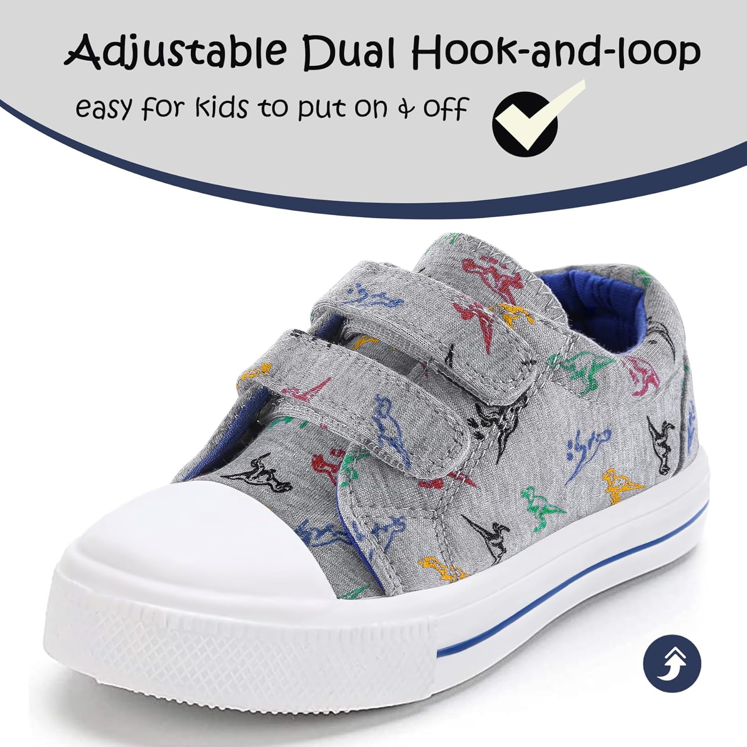 Thumbnail 2 de K KomForme Toddler Canvas Sneakers 1