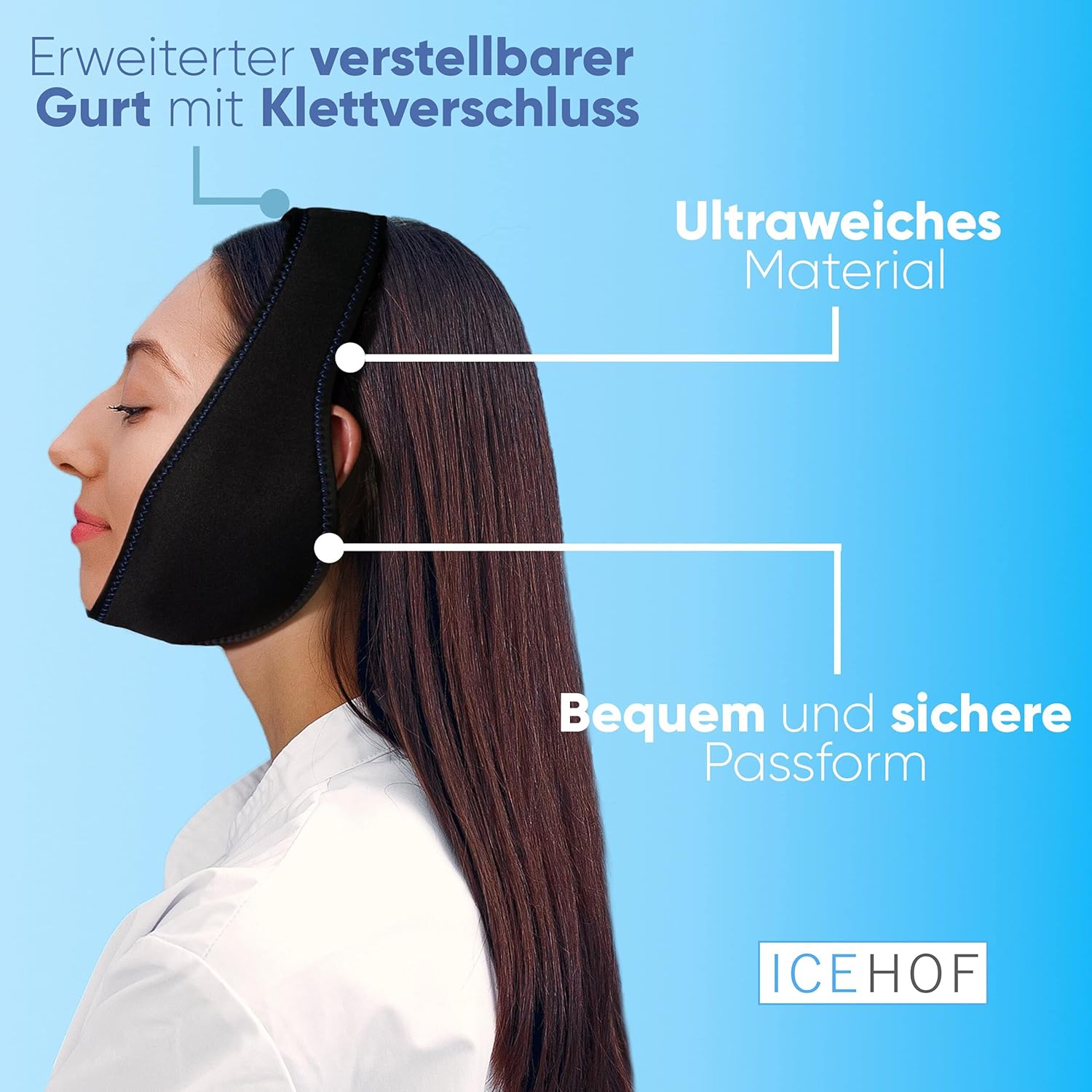 Thumbnail 6 de ICEHOF Kühlpads Weisheitszähne (4x) – Kühlkompresse für Kiefer & Gesicht nach Zahn-OP