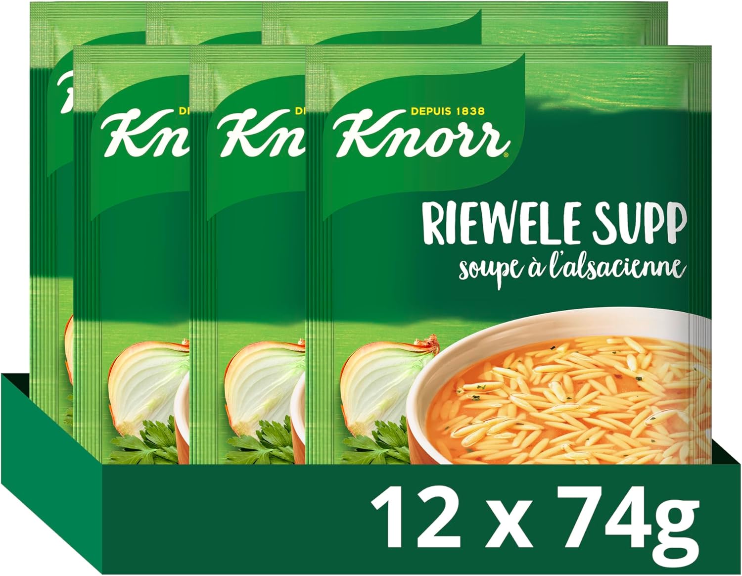 Thumbnail 2 de Knorr Soupe Douceur de 9 Légumes Touche de Crème – Lot de 10 sachets 84 g