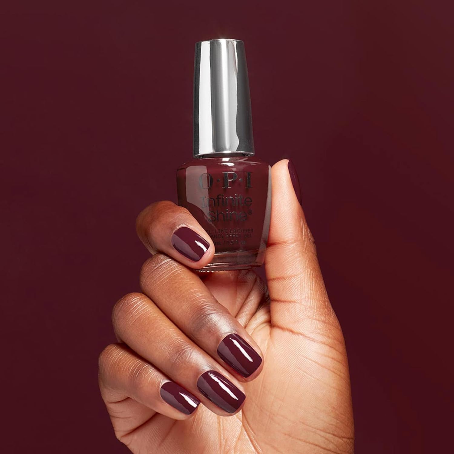 Thumbnail 3 de OPI Infinite Shine « Raisin the Bar » – vernis effet gel sans lampe, tenue jusqu’à 11 jours (15 ml)