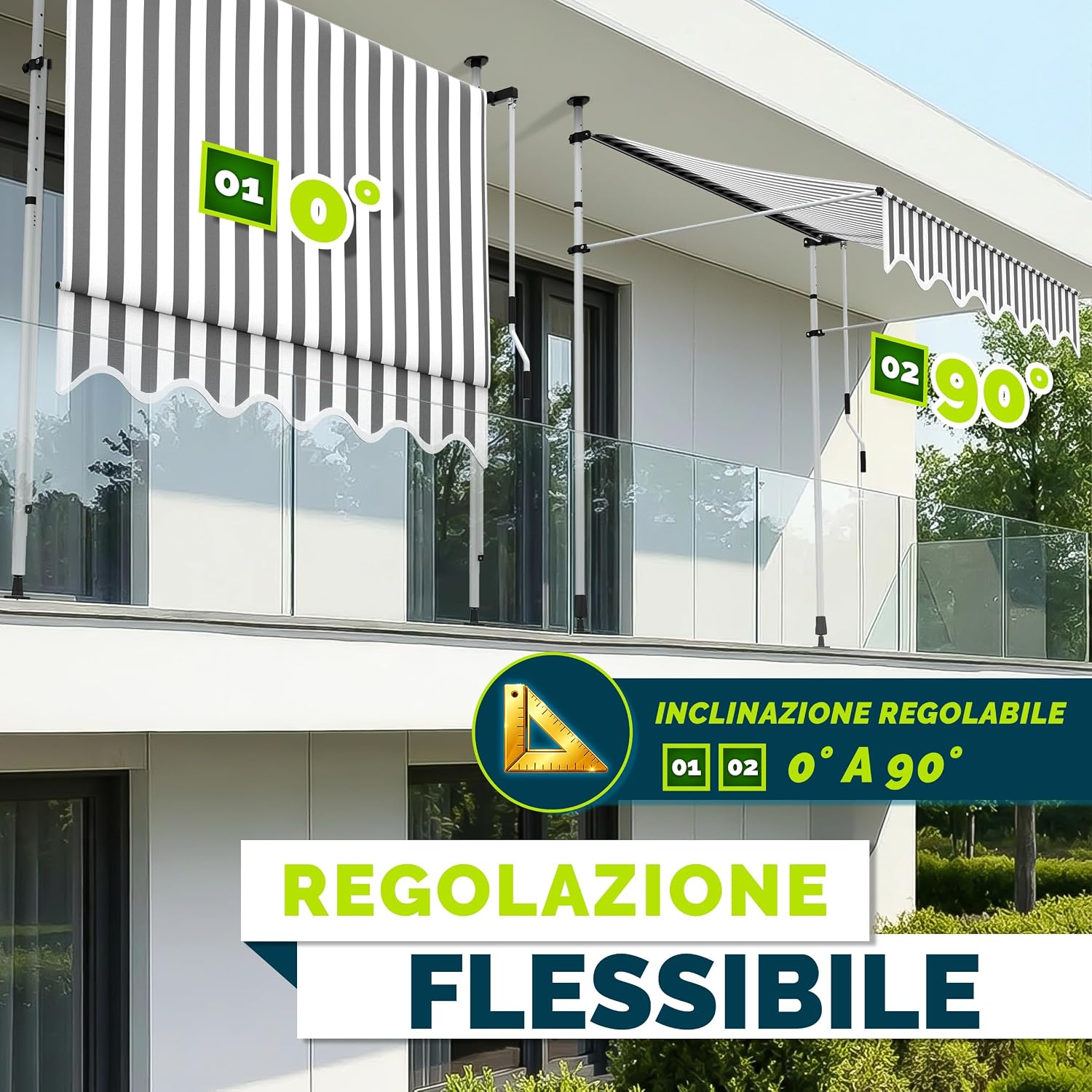 Detalle 2 de tillvex Tenda da Sole a Bracci 400cm