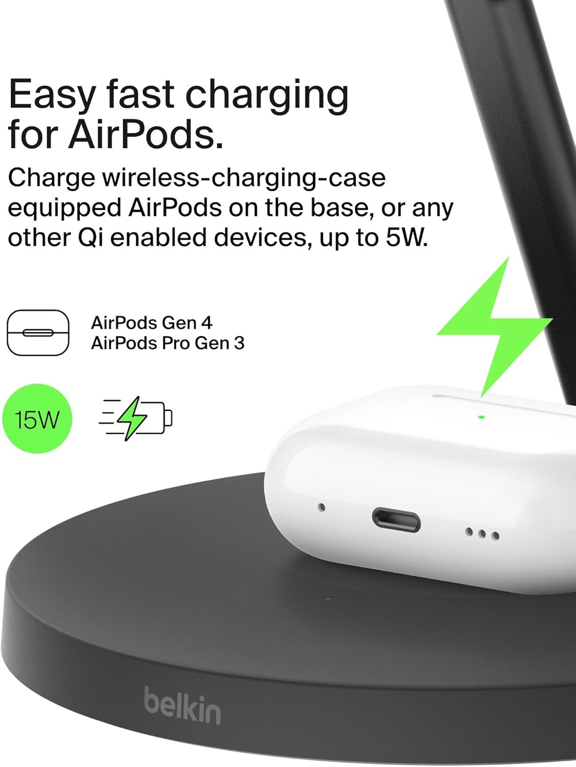 Thumbnail 4 de Belkin MagSafe 3-in-1 Charger 40W