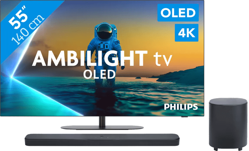 Detalle de Philips Ambilight OLED810 55 Zoll 4K