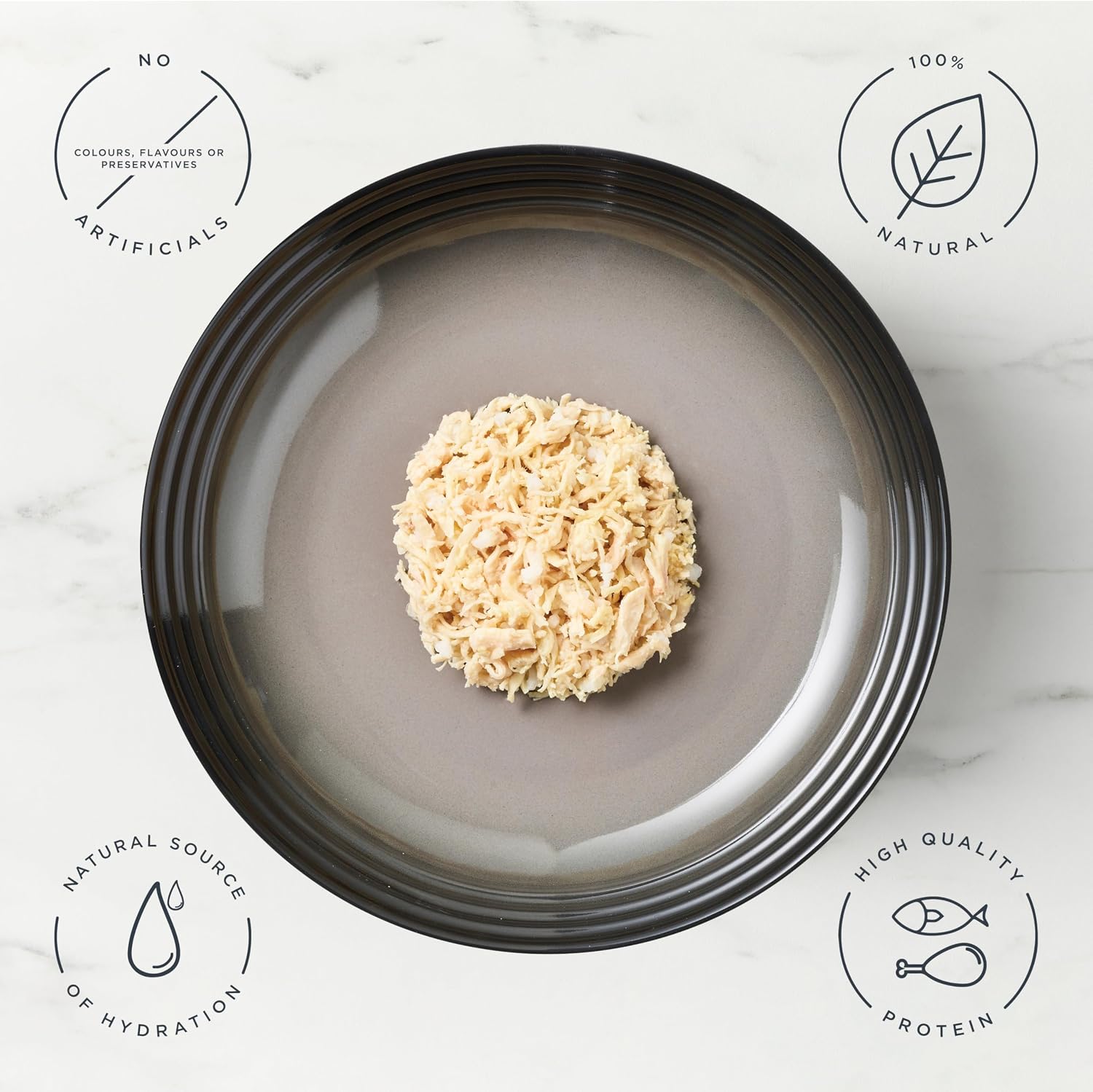 Thumbnail 3 de Encore Natural Wet Dog Food Pouches: Chicken Selection in Jelly (12 x 100g)