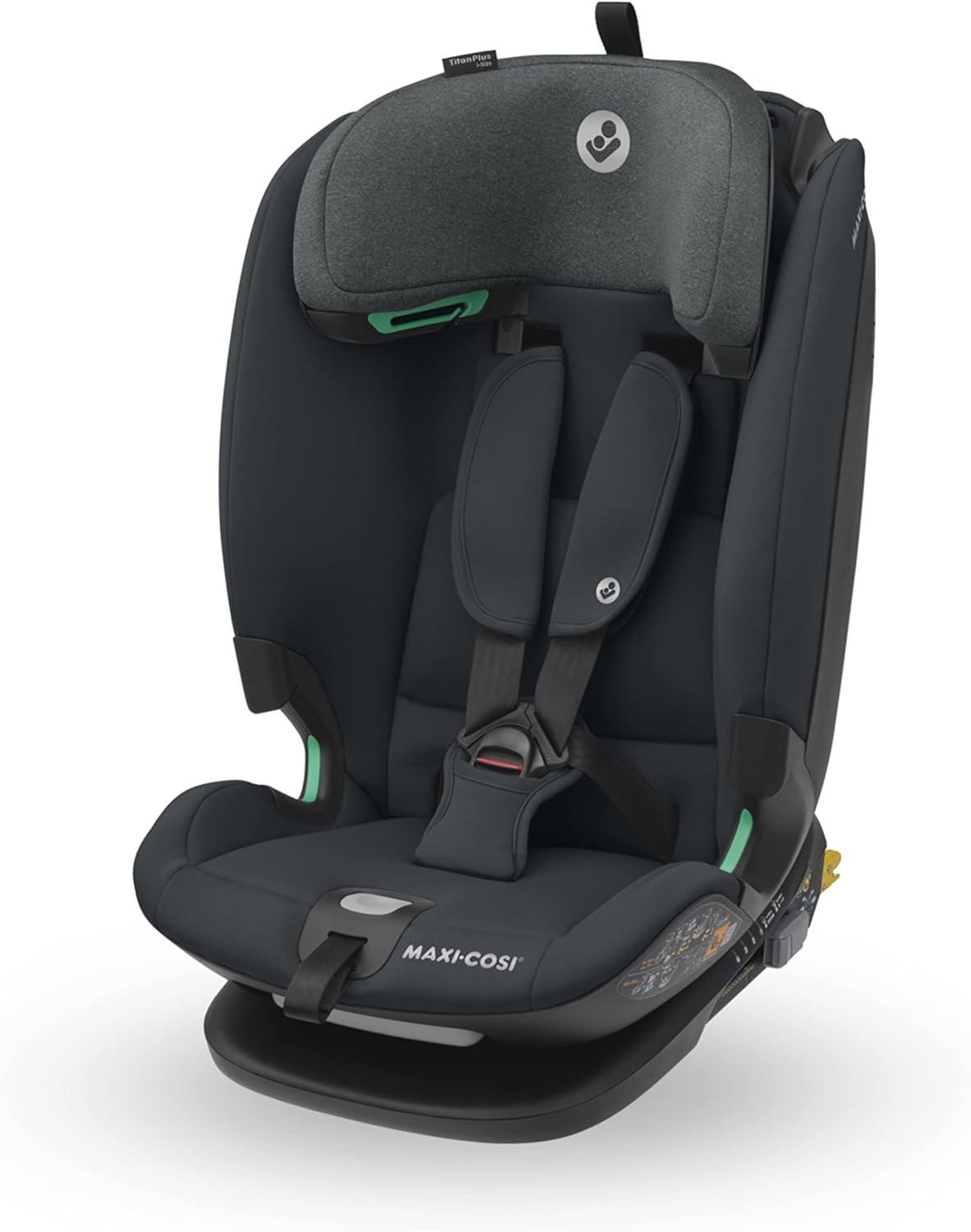 Maxi-Cosi Titan Plus i-Size seggiolino auto ISOFIX 76–150 cm (15 mesi–12 anni) Authentic Graphite