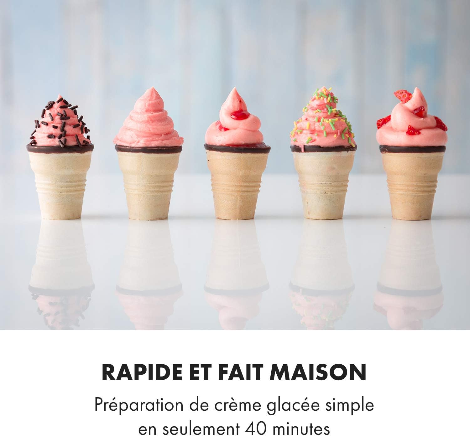 Detalle 2 de Klarstein Sweet Sundae sorbetière 1,5L